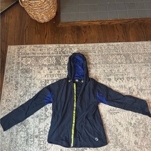 Aerie Deep Blue Ski Jacket with Hood